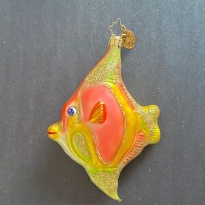Christopher Radko Angel Fins Fish (rare)